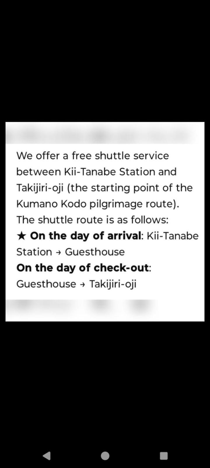 Kumano Kodo Nagano Guesthouse Tanabe Exteriér fotografie